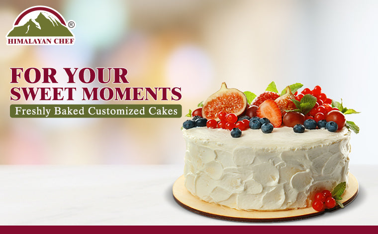 Freshly Baked Customized Cakes to Make Your Memories Sweet